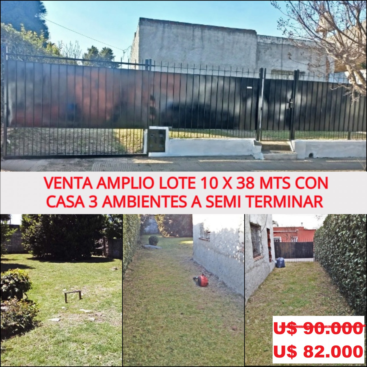 Lote en Bella Vista